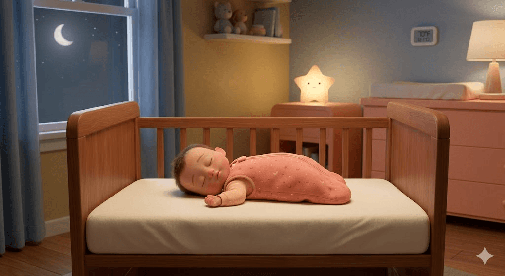 Safe sleep for newborns: rules for every sleep